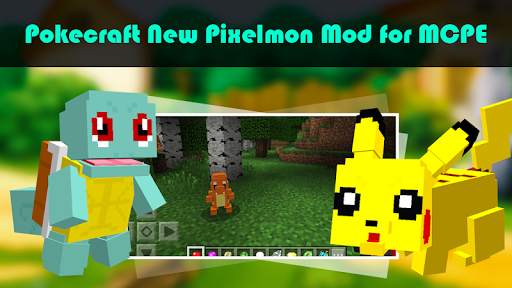 Pokecraft New Pixelmon Mod for MCPE screenshot 1