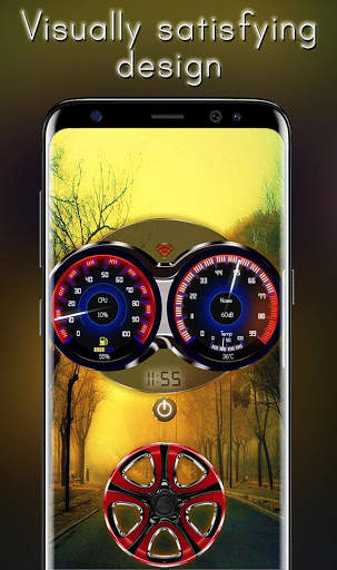 Car Dashboard Live Wallpaper II screenshot 5