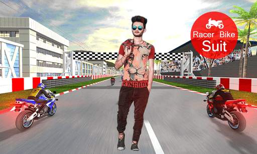Racing Moto Photo Suit screenshot 1