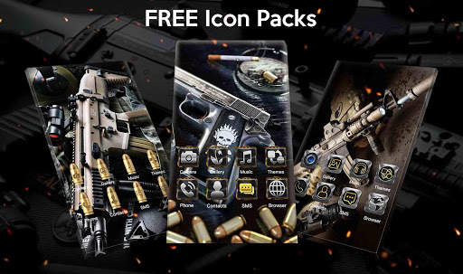 Weapon Gun Live Wallpaper Themes screenshot 2
