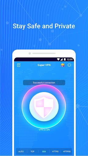 Super VPN - Free, Fast, Secure & Unlimited Proxy screenshot 1