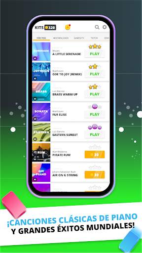 Infinite Tiles: EDM & Piano screenshot 2