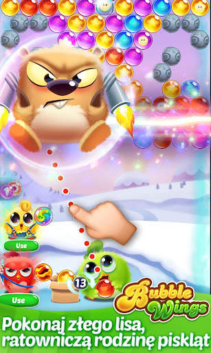 Bubble Wings: bubble shooter screenshot 2