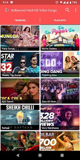 Bollywood Hindi HD Video Songs screenshot 3