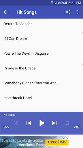 Elvis Presley songs screenshot 3