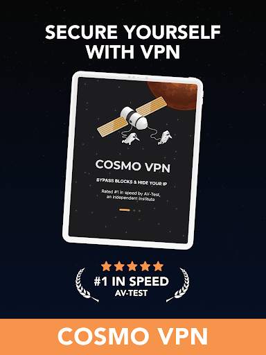 Cosmo VPN - Fast Secure Unlimited VPN WiFi Proxy screenshot 8
