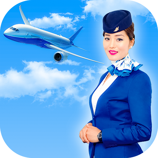 Virtual Air Hostess Flight Attendant Simulator icon