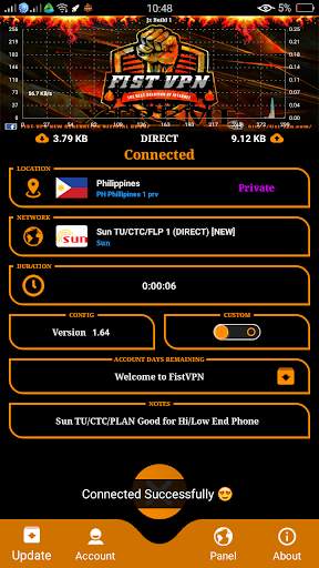 FistVPN Xtreme screenshot 1