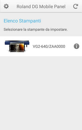 Roland DG Mobile Panel 2 screenshot 1