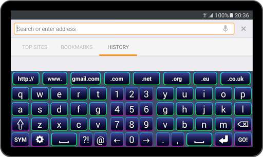 Neon Keyboard स्क्रीनशॉट 5