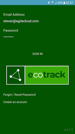 Ecotrack screenshot 1