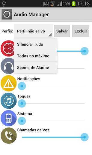 Audio Manager screenshot 2