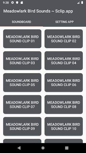 Meadowlark Bird Sound Collections ~ Sclip.app screenshot 1