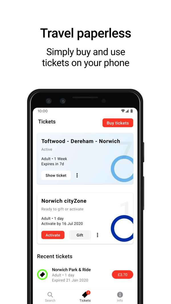East Anglia Buses screenshot 2
