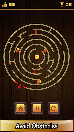 Maze Games : Labyrinth board Classic Maze Puzzle screenshot 4
