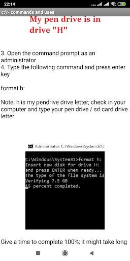 CMD 130  Best Commands скриншот 4