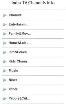 India TV Channels Info screenshot 1