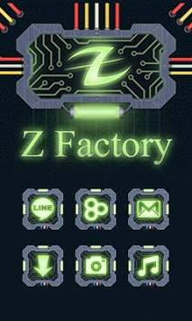 Z Factory  GO LAUNCHER THEME screenshot 1