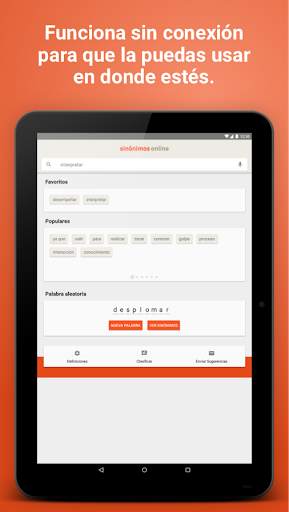 Diccionario Sinónimos Offline screenshot 13