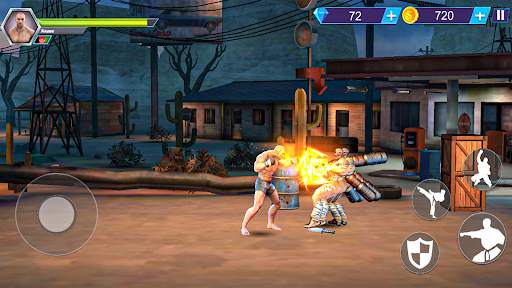 Shadow Street Fighting Game screenshot 2