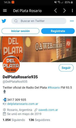 RADIO DEL PLATA ROSARIO 4 تصوير الشاشة