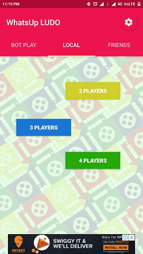 WhatsUp LUDO screenshot 1