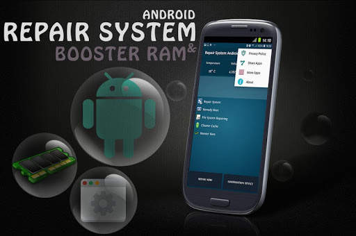 Repair System-Speed Booster (fix problems android) 1 تصوير الشاشة