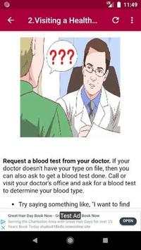Blood Type Test screenshot 3