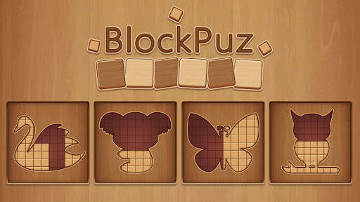 BlockPuz: うっでぃーぱずる, ウッドブロックパズル screenshot 1
