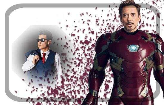 Photo with Iron man 2 تصوير الشاشة