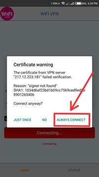 WiFi VPN - DO screenshot 2