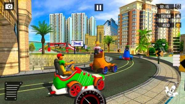 Shoes Car Racing Unlimted Fun screenshot 10
