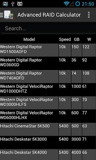 Advanced RAID Calculator screenshot 5