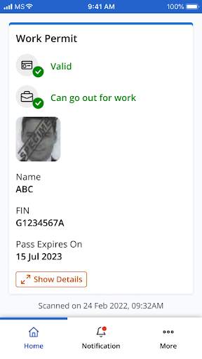 SGWorkPass screenshot 3