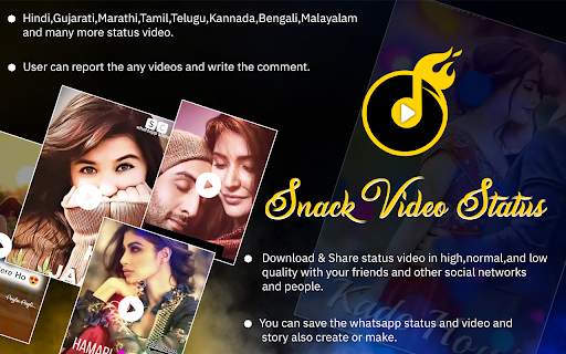 Snack Video Status: Snack Video screenshot 1