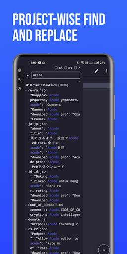 Acode - code editor | FOSS 6 تصوير الشاشة