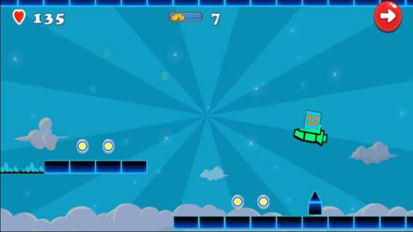 Geometry Rush Jump скриншот 2