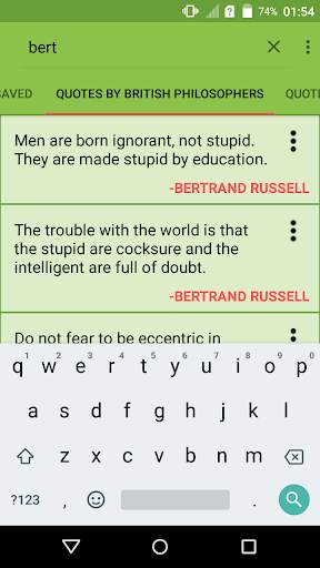 Quotes Of Philosophy (Quiz) 1 تصوير الشاشة