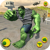 Incredible Monster Vs US Army Prison Escape Game icon