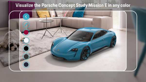 Porsche Mission E screenshot 1
