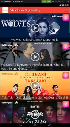 Selena Gomez Ringtones Song screenshot 3
