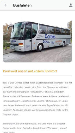 Taxi   Bus Cordes screenshot 3