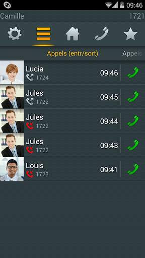 myPBX pour Android screenshot 1