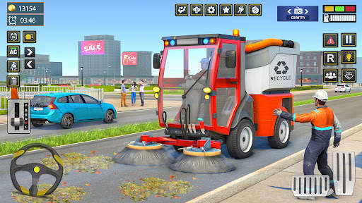 Garbage Dumper Truck Simulator screenshot 2