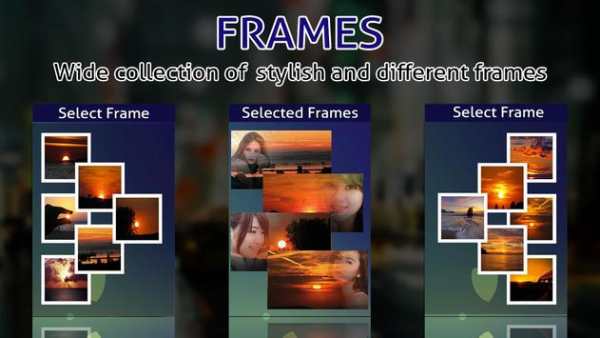 Sunset Photo Frames Editor screenshot 3