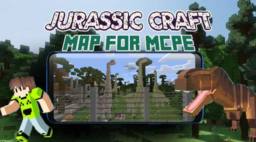 Maps Jurassic Craft for Minecraft screenshot 1