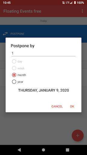 Floating Events Free screenshot 5