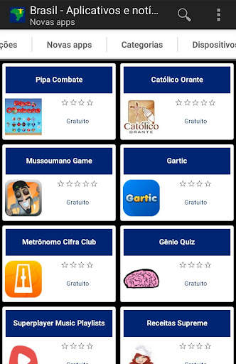 Apps e jogos brasileiros 3 تصوير الشاشة