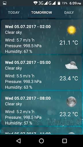 Weather Lite Go screenshot 2