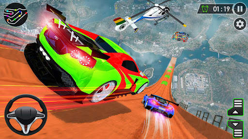 GT Car Stunts Car Racing Games screenshot 3